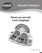 VTech Piano arc-en-ciel Lumi magique Manuel D'utilisation