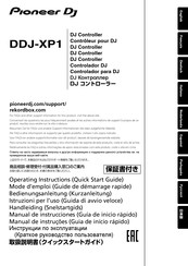 PIONEER DJ DDJ-XP1 Mode D'emploi