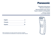 Panasonic ES2262 Manuel D'utilisation
