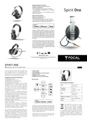 Focal Spirit One Mode D'emploi