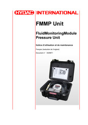 HYDAC International FMMP Unit Notice D'utilisation Et De Maintenance