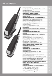 Moser 1170 Mode D'emploi