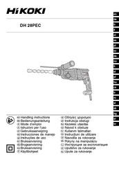 Hikoki DH 28PEC Mode D'emploi