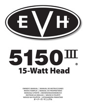 Evh 5150III 15-watt Mode D'emploi