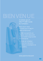 Plantronics DECT CS60 Guide De L'utilisateur