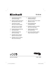 EINHELL TC-CS 89 Instructions D'origine