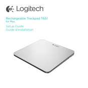 Logitech Trackpad T651 Guide D'installation