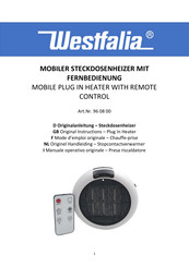 Westfalia 9608 00 Mode D'emploi Original