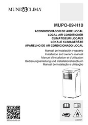 mundoclima MUPO-09-H10 Manuel D'installation