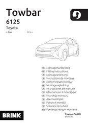 Brink Toyota 6125 Instructions De Montage