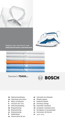 Bosch Sensixx'x TDA50 Série Notice D'utilisation