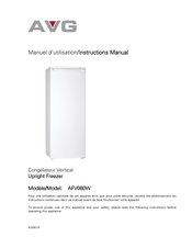 AVG AFV060W Manuel D'utilisation