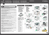 Ricoh SP 8400DN Guide D'installation Rapide