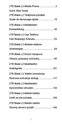 ZTE Blade L2 Guide De Démarrage Rapide