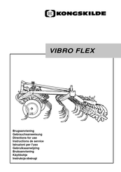 Kongskilde VIBRO FLEX Instructions De Service