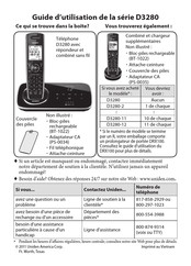 Uniden D3280-11 Guide D'utilisation