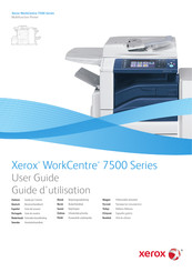 Xerox WorkCentre 7500 Série Guide D'utilisation