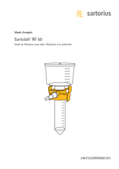 Sartorius 180E01 2 Mode D'emploi