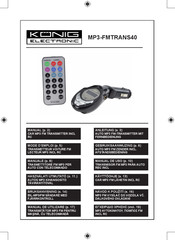 König Electronic MP3-FMTRANS40 Mode D'emploi