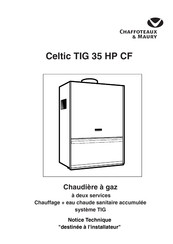Chaffoteaux & Maury Celtic TIG 35 HP CF Mode D'emploi