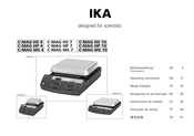 IKA C-MAG MS7 Mode D'emploi