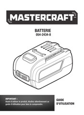 MasterCraft 054-2434-8 Guide D'utilisation