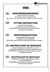 SystemAir VBC Instructions De Montage