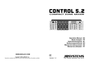 JB Systems CONTROL 5.2 Mode D'emploi