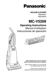 Panasonic QUICKDRAW MC-V5269 Manuel D'utilisation