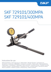 SKF 729101/300MPA Mode D'emploi