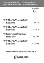 Conrad 98 93 36 Mode D'emploi