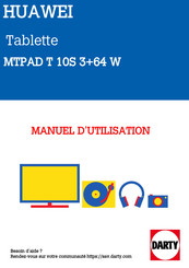 Huawei MTPAD T 10S 3+64 W Manuel D'utilisation