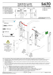 Salto XS4 One High Security Guide D'installation