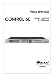 LTO ALTO CONTROL 60 Mode D'emploi