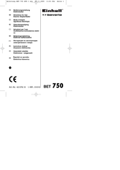 EINHELL Bavaria 42.578.10 Mode D'emploi