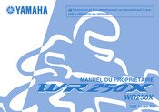 Yamaha WR250X Manuel Du Propriétaire