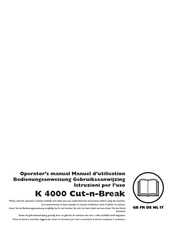 Husqvarna K 4000 Cut-n-Break Manuel D'utilisation