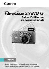 Canon PowerShot SX210 IS Guide D'utilisation
