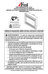 FMI Products CGCDV36PR Série Manuel De Fonctionnement Et D'installation Du Proprietaire