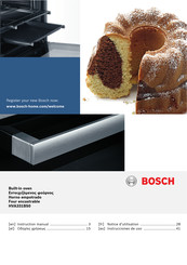 Bosch HVA331BS0 Notice D'utilisation