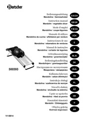 Bartscher 500393 Mode D'emploi