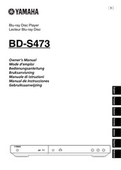 Yamaha BD-S473 Mode D'emploi