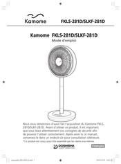 Kamome SLKF-281D Mode D'emploi