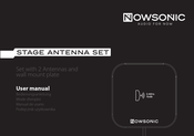 Nowsonic Stage Antenna Set Mode D'emploi