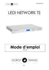 Gorgy Timing LEDI NETWORK TS Mode D'emploi
