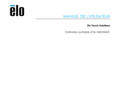 Elo Touch Solutions M60 Manuel De L'utilisateur