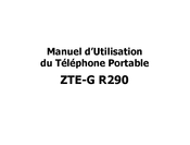 ZTE-G R290 Manuel D'utilisation