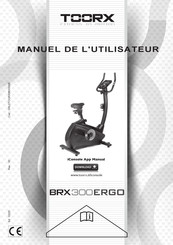 toorx BRX300 Manuel De L'utilisateur