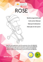 osann ROSE Manuel D'utilisation