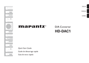 Marantz HD-DAC1 Guide De Démarrage Rapide